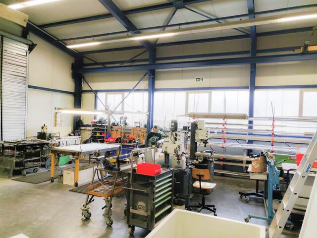 Die Werkstatt von Intensovet.